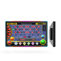 Moniteur tactile de jeu de 32 pouces avec éclairage LED RVB, écran tactile interactif pour jeux/kiosque