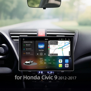 Junsun X9 Carplay <span class=keywords><strong>Android</strong></span> đài phát thanh xe cho Honda Civic 9 2012 2017 Xe DVD Player 2K QLED 2000*1200P 7870 2.7GHz 5G/4G LTE - Product Image 1