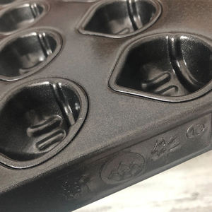 Customize Hot Sale Food Grade New Design Muffin Pan Imported Non-Stick Mini Chestnut Shape Baking Tray <strong>Cake</strong> Mold Manufacturer - Product Image 3