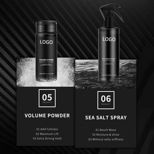 Label privé Produits de coiffure pour hommes Salon de coiffure Pâte de cire en poudre Argile pour hommes Soins des cheveux Essentiels de coiffure - Product Image 4