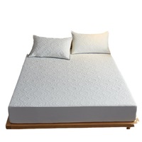 Tapis de lit jetable imperméable personnalisé en gros, tapis de mahjong, tapis pour enfants, usage hospitalier et domestique, en coton lavable de couleur unie