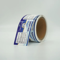 Étiquettes en rouleau personnalisées à faible MOQ, impression gratuite, résistantes à l'eau et aux produits chimiques, adhésives UV pour l'emballage de produits chimiques