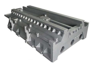 Base de machine-outil en fonte grise/dactile sur mesure, marge de travail de 15 mm pour machine de fraisage CNC, usinage de précision Hailong
