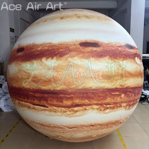Luce a LED Air-Holding nove pianeti palloncini gonfiabili a tema astronomico decorazioni per feste con modelli di pianeti gonfiabili - Product Image 4