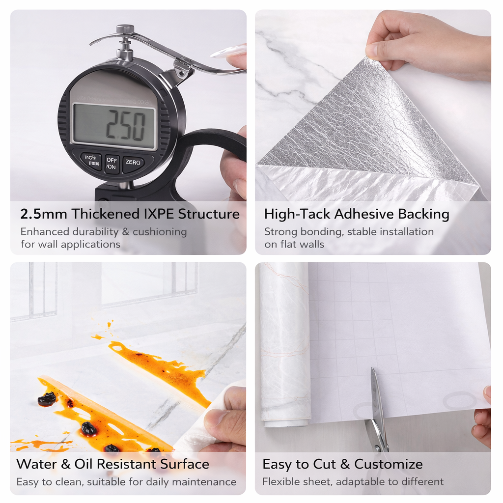 adhesive tile wallpaper