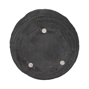 Vaso in ceramica contemporaneo a coste per l'arredamento del soggiorno e come complemento decorativo per la casa, vaso decorativo per fiori per camera da letto o ufficio - Product Image 6