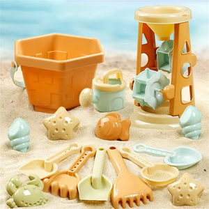 Jouets d'été pour enfants en plein air, seau à sable en plastique, <span class=keywords><strong>pelle</strong></span>, moules <span class=keywords><strong>de</strong></span> créatures marines, kit <span class=keywords><strong>de</strong></span> jeu, ensemble <span class=keywords><strong>de</strong></span> plage - Product Image 2