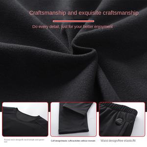 Completo Intimo Termico Riscaldato <span class=keywords><strong>Invernale</strong></span> a 42 Zone, Pantaloni Imbottiti per <span class=keywords><strong>Uomo</strong></span> e Donna, Abbigliamento Calzamaglia Taglie Forti - Product Image 4