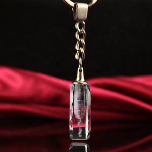 Phong cách mới chuỗi Keychain/tùy chỉnh Glass Key chains Logo pha lê Key holder/2D Glass Key Ring pha lê Key Ring pha lê khung ảnh - Product Image 6