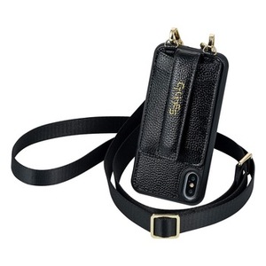 ranura para tarjeta titular de la cartera de hombro, Crossbody de cuero collar caja del teléfono con correa para <span class=keywords><strong>el</strong></span> iPhone X Xs - Product Image 2