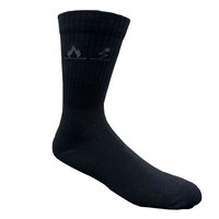 Chaussettes de sécurité industrielles ignifuges, certifiées EN ISO 14116 et EN 1149-5, chaussettes de travail antistatiques en mélange acrylique FR