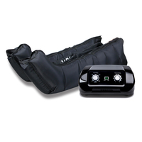 Produits de massage des jambes pour soins de santé à usage domestique Bottes de récupération automatique à compression d'air à 6 chambres