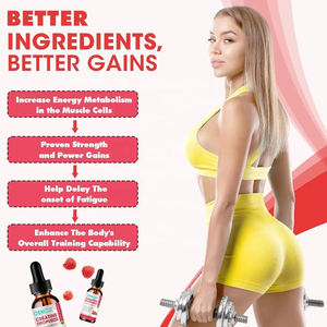 Les gouttes liquides de monohydrate de créatine pré-entraînement en gros en usine améliorent l'état et le gain musculaires pour les adultes - Product Image 4