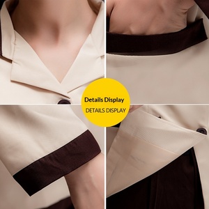 Uniforme <span class=keywords><strong>de</strong></span> <span class=keywords><strong>Limpieza</strong></span> para Personal <span class=keywords><strong>de</strong></span> <span class=keywords><strong>Limpieza</strong></span> <span class=keywords><strong>de</strong></span> Hotel, Abrigo <span class=keywords><strong>de</strong></span> Manga Larga para Mujer - Product Image 3