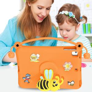 Nouvelle conception, étui pour tablette pour enfants en mousse EVA souple, imprimé abeille mignon, poignée antidérapante, antichoc, pour <span class=keywords><strong>iPad</strong></span> 9,7 pouces/<span class=keywords><strong>iPad</strong></span> <span class=keywords><strong>Pro</strong></span> 9,7 pouces/<span class=keywords><strong>iPad</strong></span> Air/Air 2 - Product Image 3
