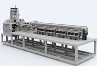 Machine de moulage par injection de plastique pour bouteilles d'eau pour la production de bouteilles en PET