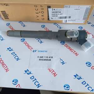 Injektor Bahan Bakar Diesel Asli 0445110418 504389548 1022007AA untuk Fiat Ducato Iveco Daily Boxer Relay 2.3 JTD HDI - Product Image 4