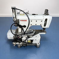 Machine à coudre plate à petit diamètre Pegasus W200-35 avec coupeur gauche CW600 W3600 W662PC W664 pour points de boutonnière et attache-boutons