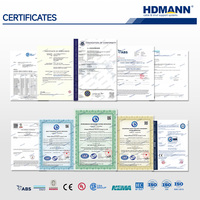 Plateau à câbles perforé HDG robuste certifié IEC Hdmann, anti-corrosion, pour usine de dessalement par osmose inverse