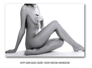 Pittura nuda decorazione per la casa arte astratta per la decorazione di soggiorno e camera da letto - Product Image 6