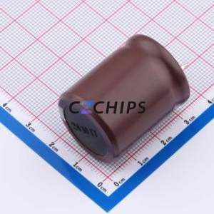 ตัวเก็บประจุแบบอิเล็กโทรไลต์อะลูมิเนียมแบบ Snap-in รุ่น LSR450M227R302S1AA ชนิด Through-hole (THT) ขนาด D25xL30 มม. 220uF 20% 450V ขา 10 มม. - Product Image 2