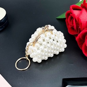 Faveurs de mariage personnalisées de luxe pour invités, cadeaux de fête sur mesure, mini sacs en perles pour douche nuptiale, cadeaux de mariage en gros pour invités en ABS - Product Image 1