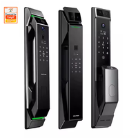 Serrure de porte intelligente avec caméra, reconnaissance faciale 3D, empreintes digitales, Wifi Tuya, serrure biométrique intelligente, serrure de porte entièrement automatique, serrure numérique intelligente