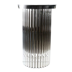 Phong cách mới bán buôn centerpieces vàng thép không gỉ Wedding <span class=keywords><strong>Bar</strong></span> bảng Round <span class=keywords><strong>Bar</strong></span> Counter bảng - Product Image 2