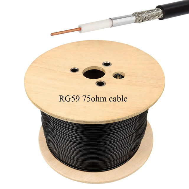 RG59 Coaxial Cable  Low Loss Cable RG59 75Ohm for WiFi Router Signal Booster Ampifer Extension Cable