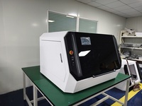 Machine de découpe laser à fibre de bureau 4040 pour la découpe laser de tôles non métalliques et métalliques, équipement de découpe laser haute vitesse