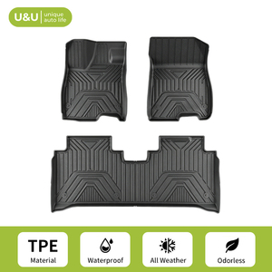 Tapis de sol de voiture imperméables 3D, tapis de protection intérieurs en TPE sur mesure pour toutes les saisons - Product Image 1