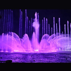Magnifique Fontaine Musicale d'Extérieur en Acier Inoxydable avec Éclairage LED Coloré et Spectacle Sonore pour Jardin et Aménagement Paysager - Product Image 2