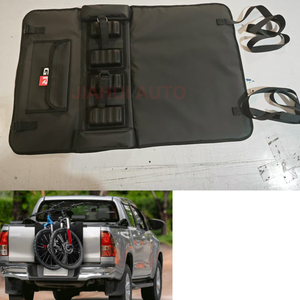 Pour Toyota Hilux Revo Rocco GR Sport 2015-2025 camionnette GR <span class=keywords><strong>hayon</strong></span> porte-vélo 2 vélos Protection Pad - Product Image 2