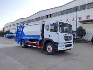 Camion à ordures à compression Dongfeng, nouveau camion compacteur <span class=keywords><strong>de</strong></span> déchets à chargement arrière, véhicule <span class=keywords><strong>de</strong></span> collecte <span class=keywords><strong>de</strong></span> déchets compressés - Product Image 4