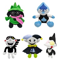 HY Peluche Ralsei très vendue, jeu de runes triangulaires Deltarune, poupée en peluche de premier plan, peluche douce Ralsei Lancer, poupées en peluche