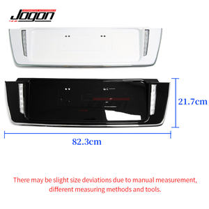 แผ่นป้าย<span class=keywords><strong>ทะเบียน</strong></span>ท้ายรถด้านหลังรถไฟ LED ฝาครอบไฟเบรคสำหรับ Lexus LX 570 2016-2020ซูเปอร์สปอร์ต - Product Image 2