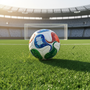 <span class=keywords><strong>Ballon</strong></span> <span class=keywords><strong>de</strong></span> football en PVC thermocollé <span class=keywords><strong>de</strong></span> haute qualité, vente en gros à prix d'usine, entraînement professionnel, personnalisable, taille 5 - Product Image 1