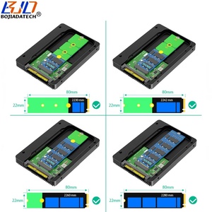 Tarjeta Adaptadora de Interfaz U.2 SFF-8639 a NGFF M.2 M-Key con Carcasa de Aluminio Puro para SSD NVME M2 2280 PCI-E 5.0 - Product Image 5