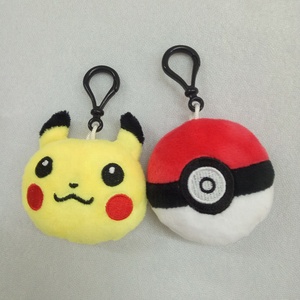 Vente en gros d'usine : Jouets en peluche doux, porte-clés en peluche Kawaii, jouets en peluche Poke de 6 cm pour enfants - Product Image 1