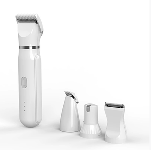מכונת תספורת חשמלית 4 ב-1 לחיות מחמד, מכונת גילוח, מטחנת ציפורניים, ערכה לטיפוח כלבים - Product Image 1