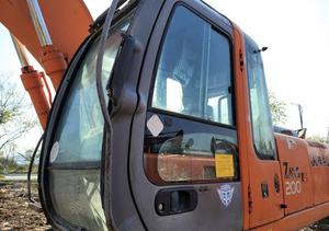 Pelle hydraulique sur chenilles Hitachi de haute qualité de 20 tonnes utilisée ZX200-1 ZX240 ZX60 ZX30U ZX35U moteur de pompe ISUZU d'origine japonaise - Product Image 2