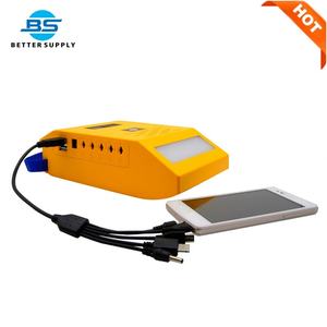 Cargador Solar Portátil para Teléfono Móvil, Iluminación de 4 Habitaciones, Lámpara LED de Noche, Radio FM, Kits de Iluminación Solar - Product Image 3