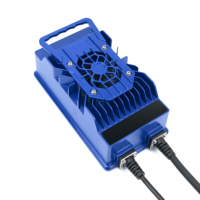 Chargeur de batterie Lifepo4 Kopery Us Plug 16s 15s, tension maximale 58,4V 20A 25A 48V, chargeur de voiturette de golf avec prise Anderson 50A