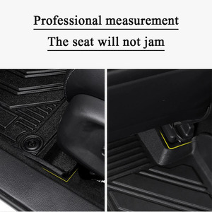 เสื่อปูพื้นรถสำหรับคนขับขวามือ3D แผ่นรอง2024 2023แผ่นปูพื้นพรมอุปกรณ์เสริมรถยนต์ - Product Image 5