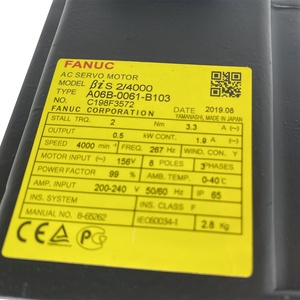 Motor Fanuc A06B-0061-B103 para Sistemas de Automatización Industrial, Equipo de Control de Movimiento de Alta Velocidad - Product Image 4
