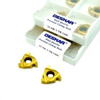 DESKAR 22ER3.5ISO/5TR/N60 22IR3.5ISO/5TR/N60 LDC Indexable Threading Inserts Carbide Inserts CNC Machine Tool Turning Inserts