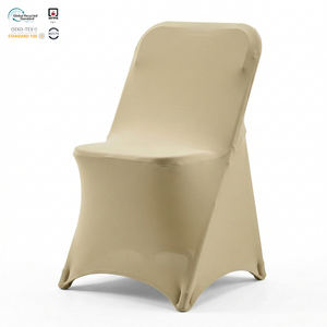 Funda Elástica para Silla de Banquete, Negra, Moderna y Elegante, Ajustable, para Bodas, Recepciones y Fiestas, Ecológica y Lavable, Venta al Por Mayor - Product Image 1