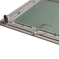 Fengze Havc Conduit d'air Inspection de plomberie Cloisons sèches Plaque de plâtre Cadre en aluminium à charnière Panneau de gypse Panneau d'accès pour mur de plafond