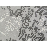 Vente en gros personnalisé beige style persan fleur NZ laine anti-dérapant doux grands tapis de salon tufté à la main tapis pour chambre d'hôtel