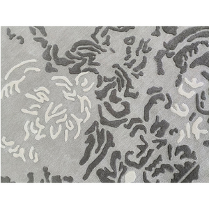 Commercio all'ingrosso stile persiano <span class=keywords><strong>Beige</strong></span> personalizzato in stile fiore NZ lana antiscivolo morbido grande soggiorno tappeti a mano Tufted <span class=keywords><strong>tappeto</strong></span> <span class=keywords><strong>per</strong></span> camera d'albergo - Product Image 5